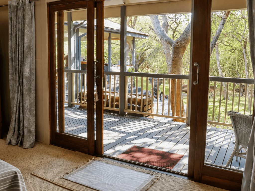 ihlathi lodge bedroom view 2