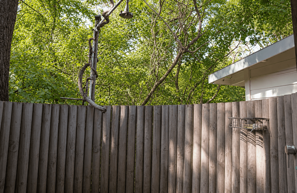 ihlathi lodge outdoor shower